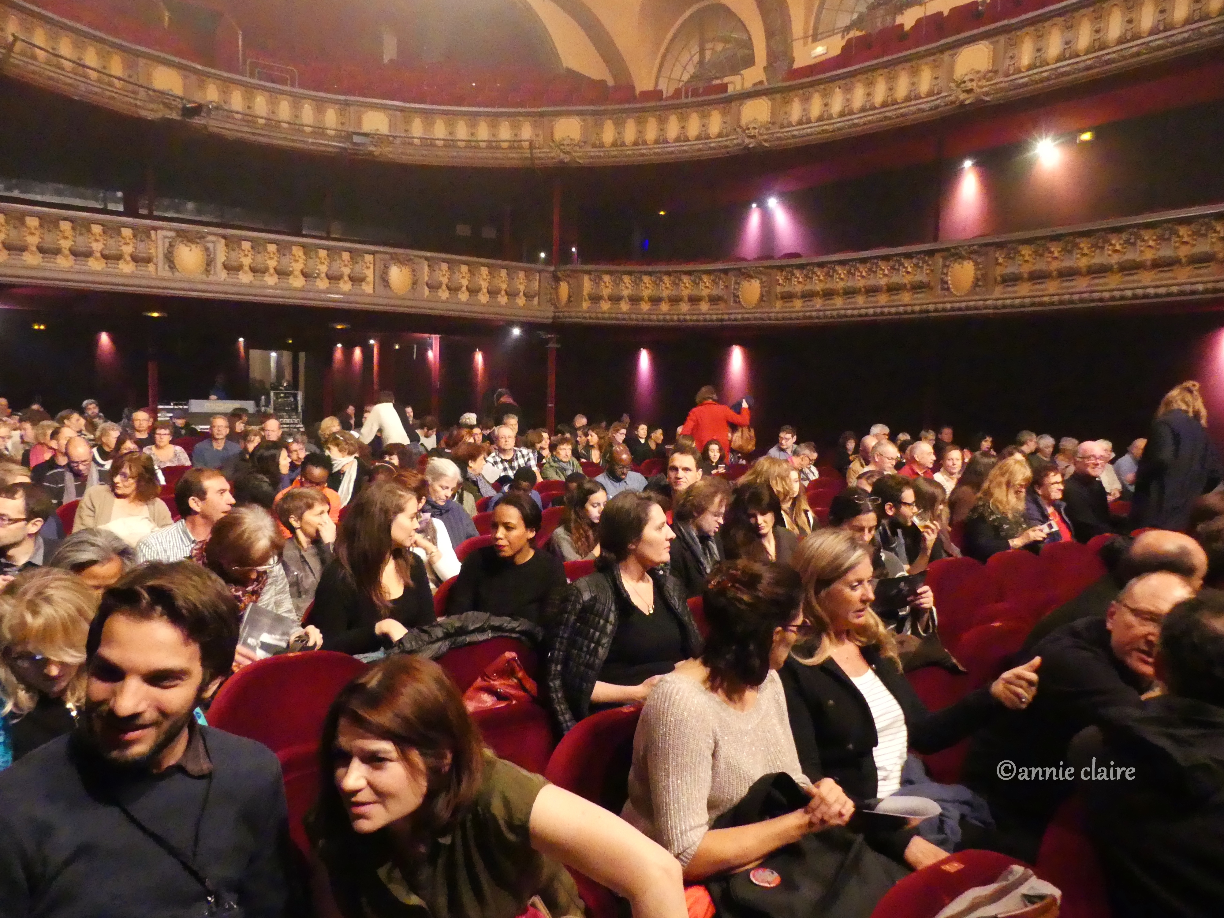 Le public au trianon pour François Staal ©annie claire 23.10.2016